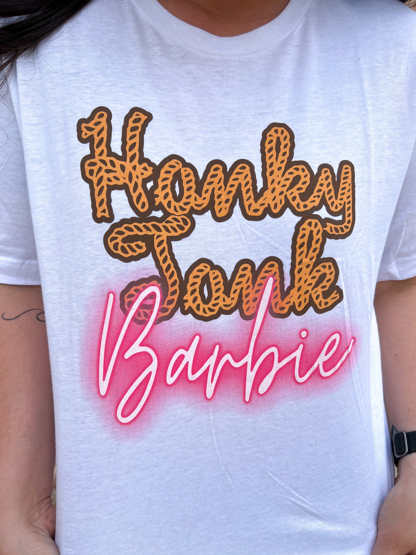 Honky Tonk Barbie Graphic Tee-Shirt-wild junky--The Twisted Chandelier