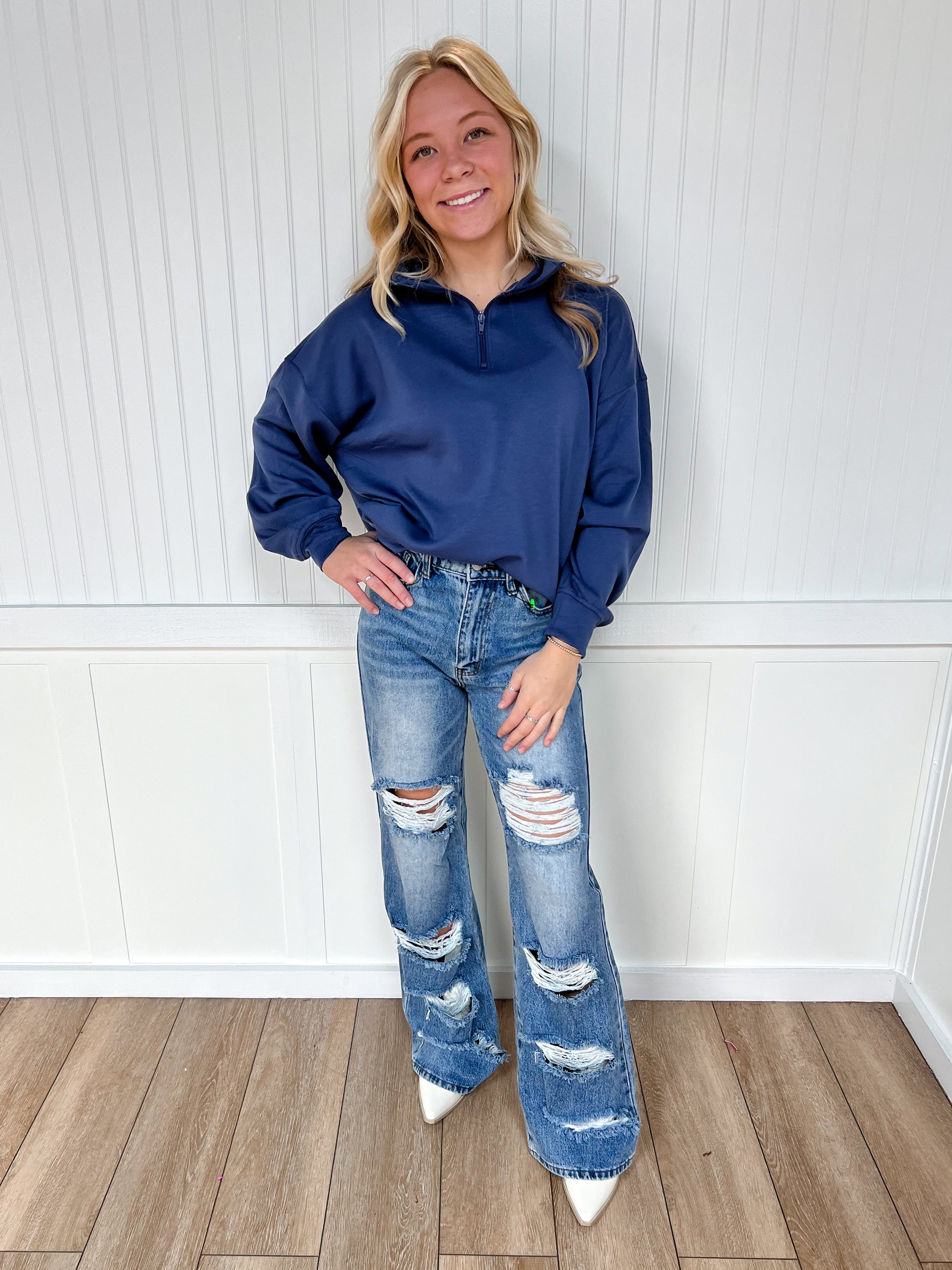 Roxie Dark Wash 90's Straight Leg-Judy Blue Jeans-BIN A2,bottoms,FD 08/26/25-The Twisted Chandelier