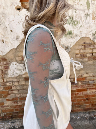 Lux Layering Floral Lace See Through Mesh Top Blouse | Mint-Sheer Top-Sweetkama-Bin C2,FD 03/18/25,rodeo,Tops Collection-The Twisted Chandelier