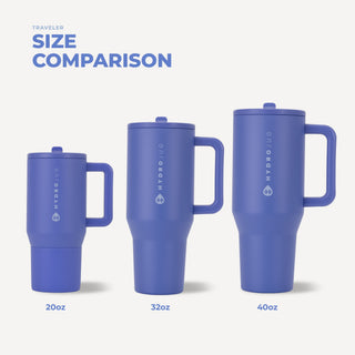 Berry Pop Hydrojug 32 oz Traveler Tumbler