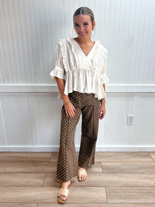 Lottie Polka Dot Pants