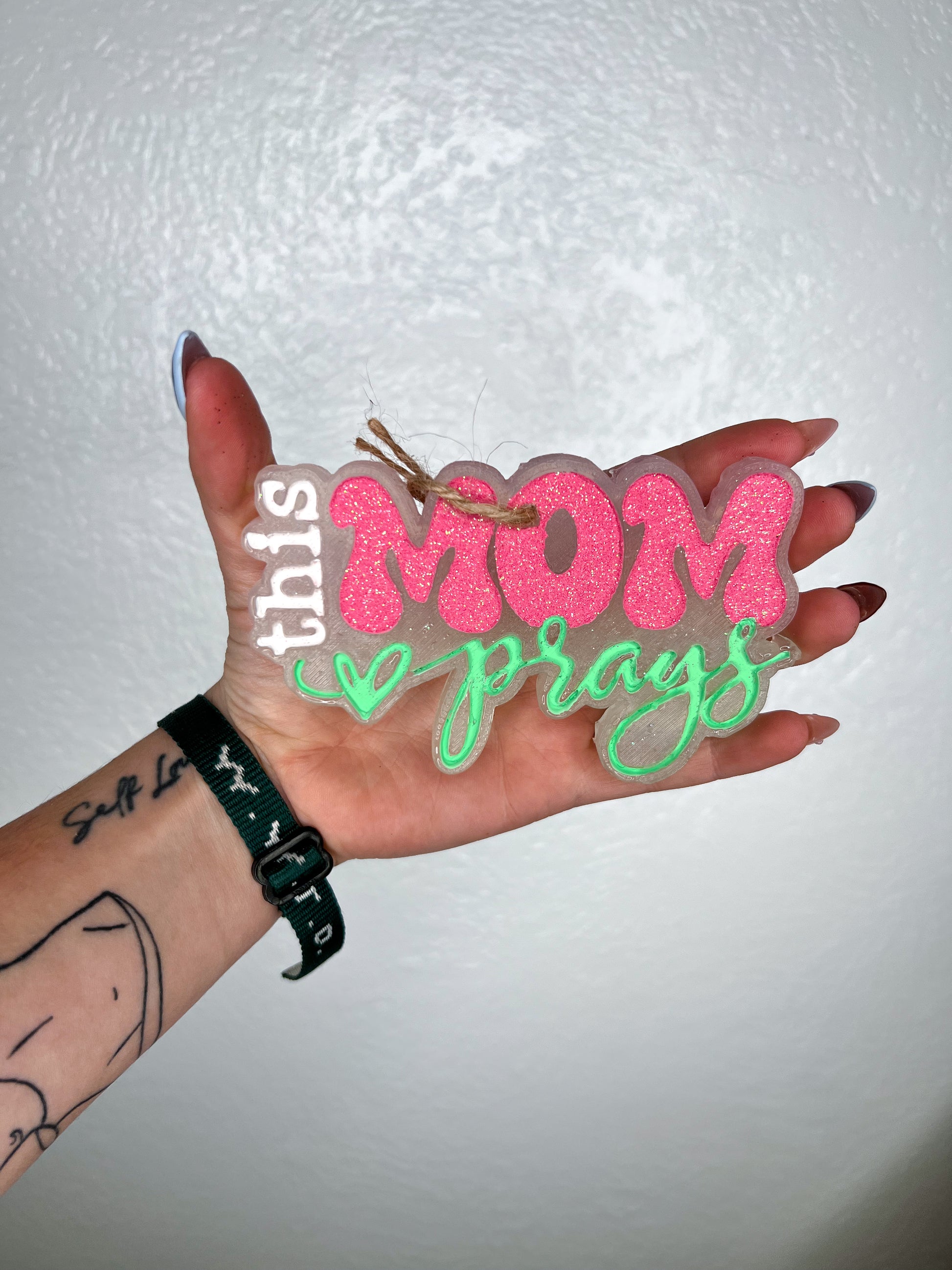 This Mom Prays Car Freshie-Southern Creek Wholesale-Diva-The Twisted Chandelier