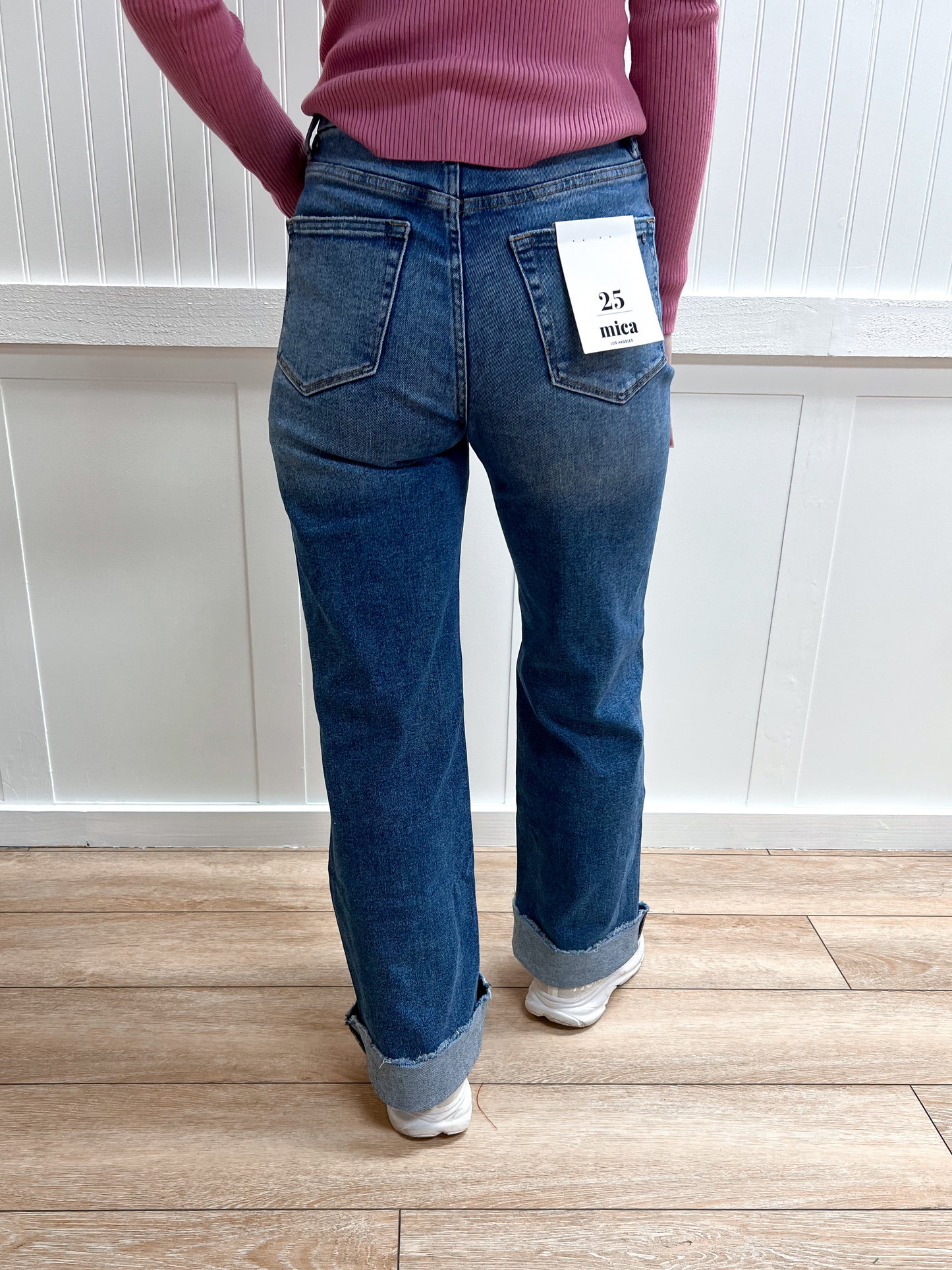 Delilah Super High Wide Leg Jeans-Mica Denim-bottoms,FD 02/11/26-The Twisted Chandelier