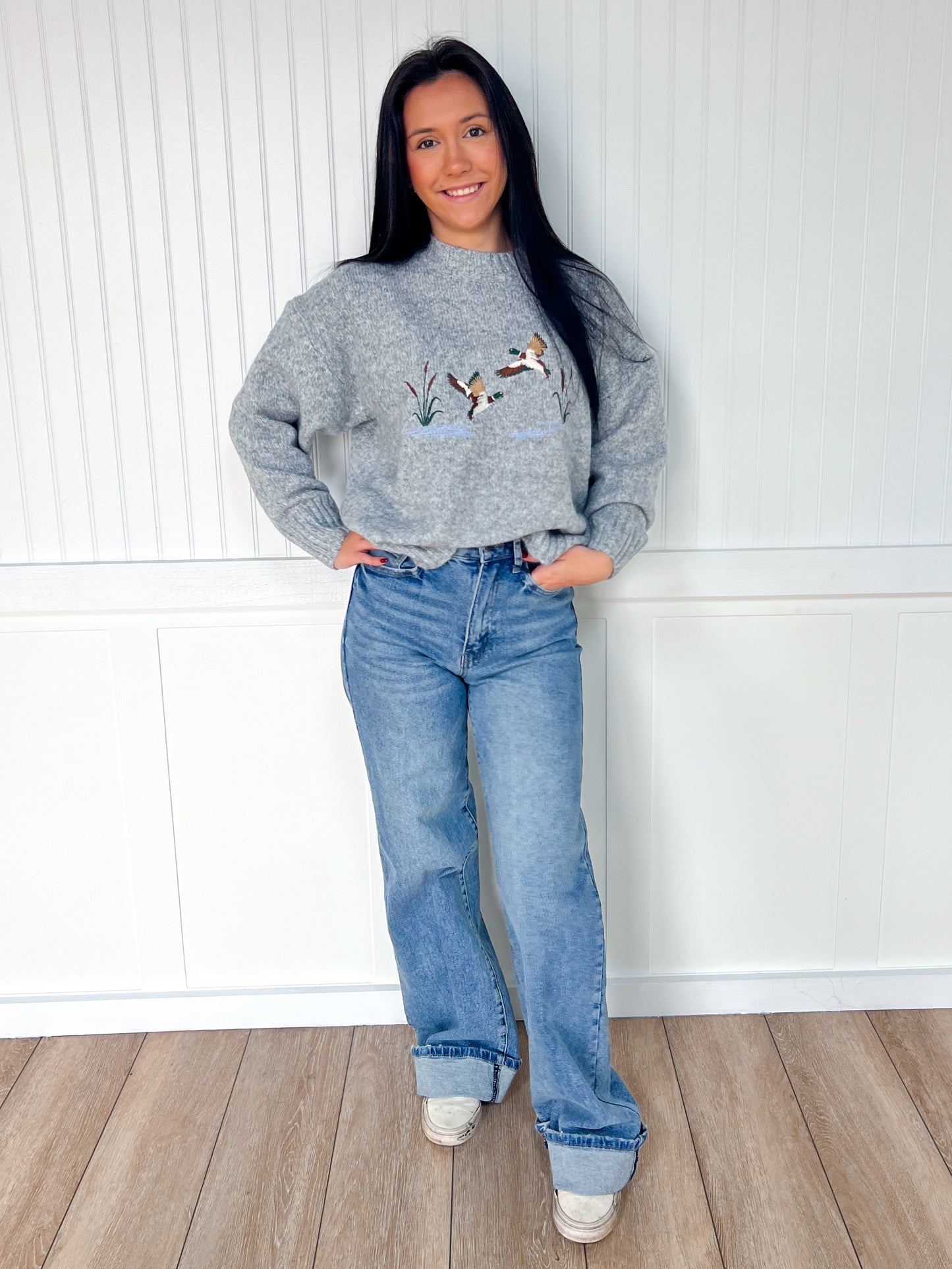 Piper Soft Knit Duck Sweater-Bailey Rose-FD 01/23/26,Tops Collection-The Twisted Chandelier