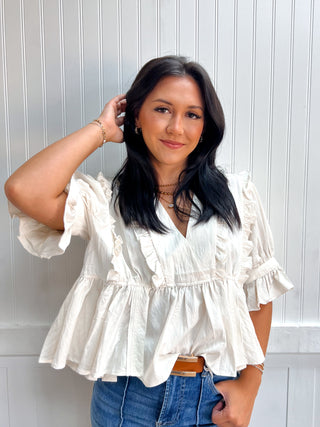 Lucinda Ruffle Top