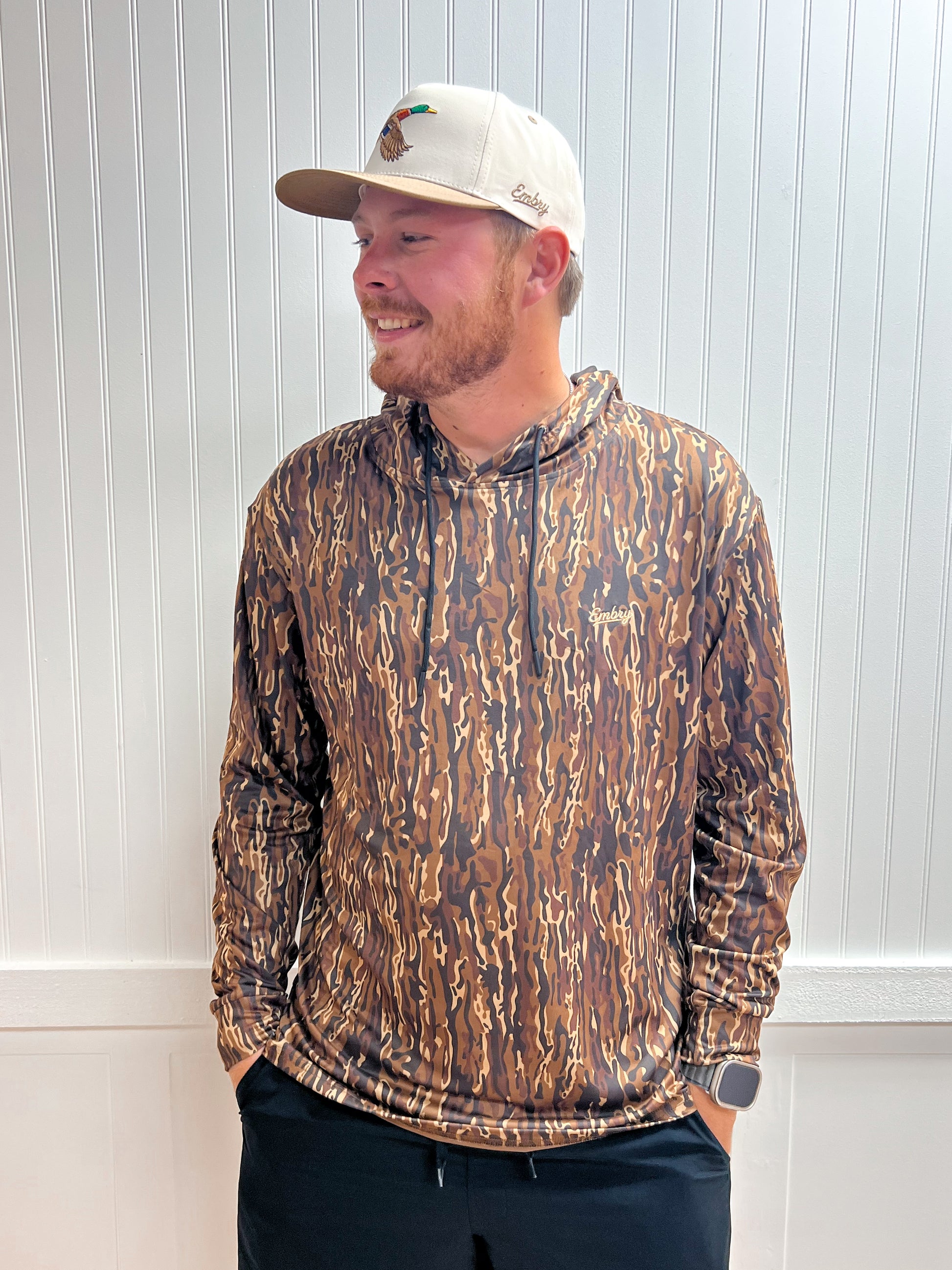 Men's Lightweight Hoodie - Brown Ranch-Embry Outdoors-Men's-The Twisted Chandelier