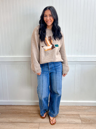 Darby Mallard in Flight Sweater