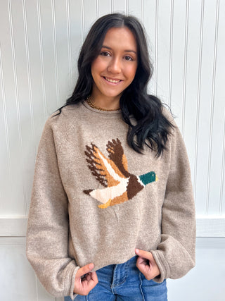 Darby Mallard in Flight Sweater