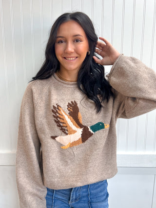 Darby Mallard in Flight Sweater