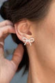 Effie Earrings - Silver-Earrings-MY GIRL IN LA-AE31110RD-The Twisted Chandelier