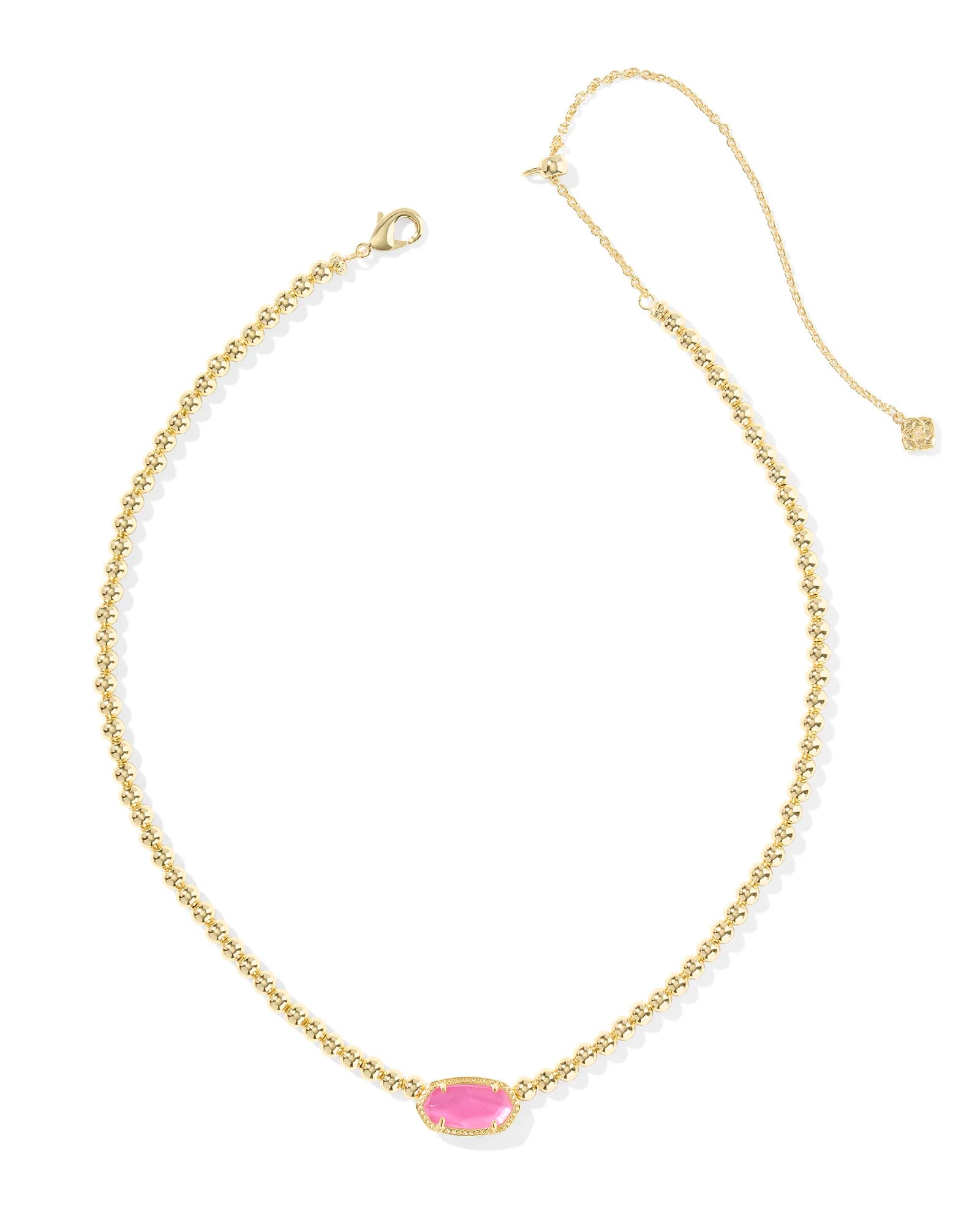 Kendra Scott Elisa Beaded Necklace Gold Azalea Illusion-Necklaces-Kendra Scott-FD 05/07/25,N01111GLD-The Twisted Chandelier