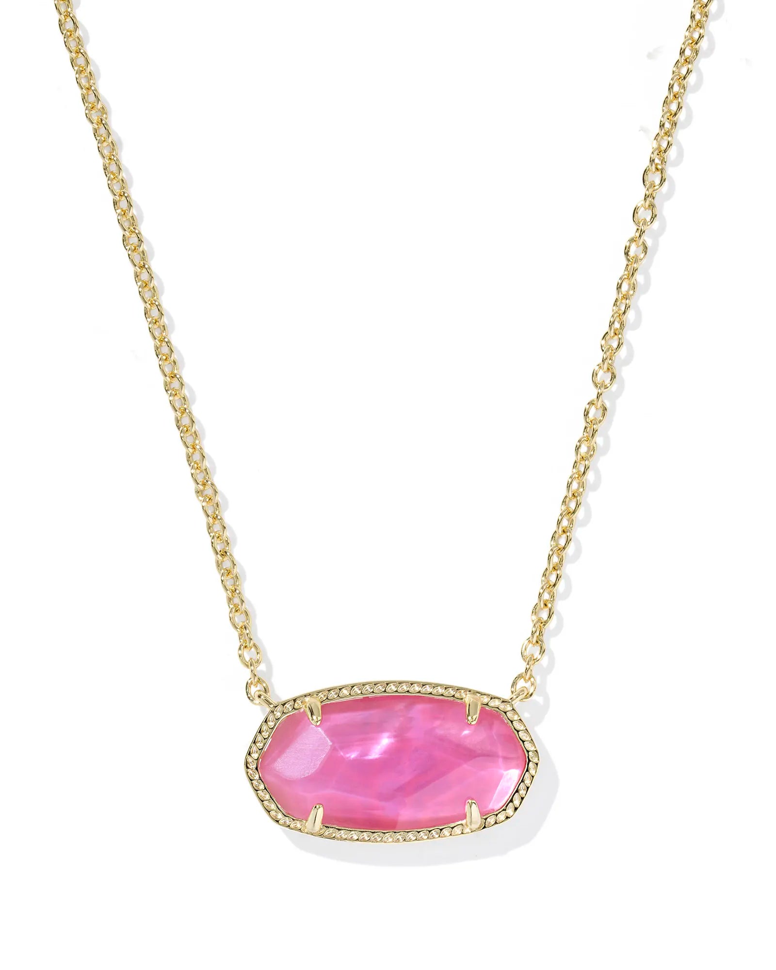 Kendra Scott Elisa Statement Short Pendant Necklace Gold Azalea Illusion-Necklaces-Kendra Scott-N01122GLD-The Twisted Chandelier