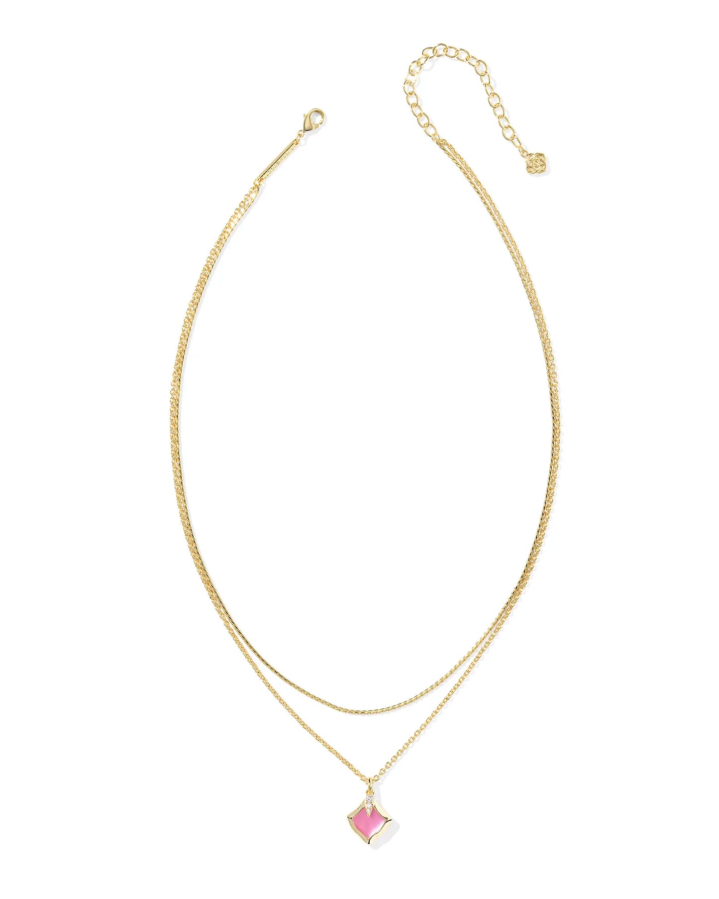 Kendra Scott Joelle Multi Strand Necklace Gold Azalea Illusion