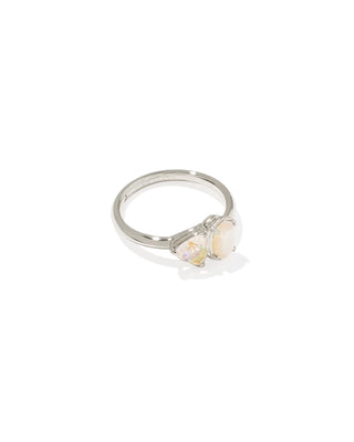 Kendra Scott Tatum Band Ring Silver Neutral Mix 7-Ring-Kendra Scott-R00176RHD-The Twisted Chandelier
