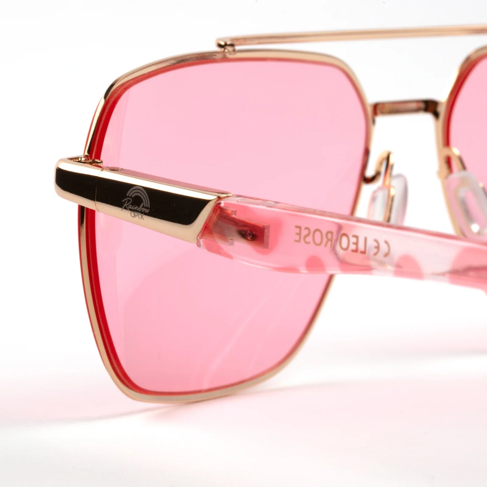 RainbowOPTX Sunglasses Leo - Rose-Accessories-Rainbow Optx-Faire-The Twisted Chandelier