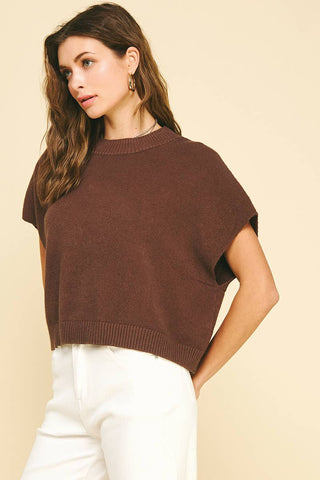 Marcie Dropped Shoulder Sweater Top - Black-PINCH-05/26/26,FD 12/22/25,OGP 59.99,Tops Collection-The Twisted Chandelier