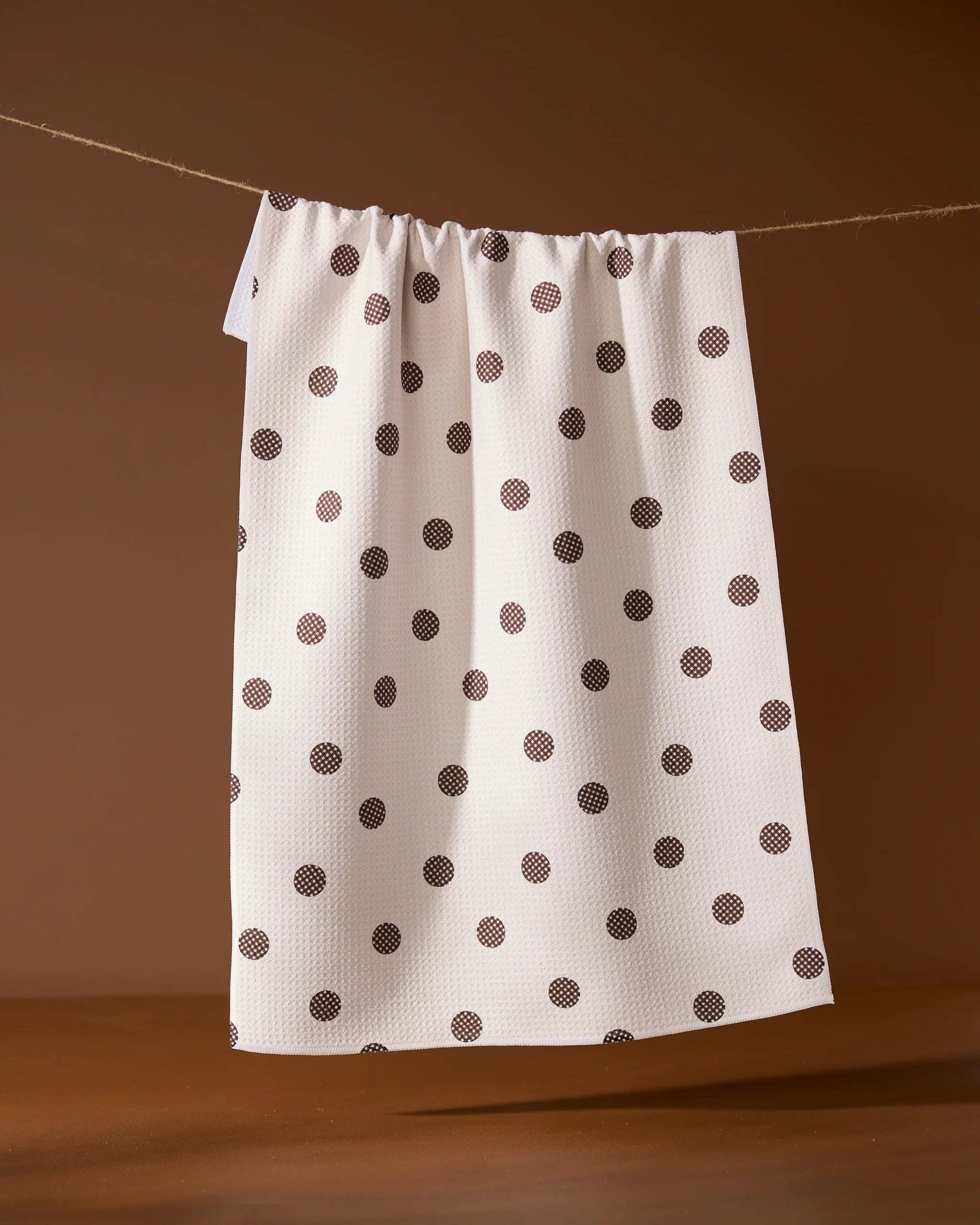 Polka Picnic Tea Towel-Geometry-The Twisted Chandelier