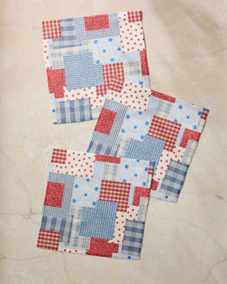 Stars and Stitches Dishcloth Set-Dishcloths-Geometry-The Twisted Chandelier