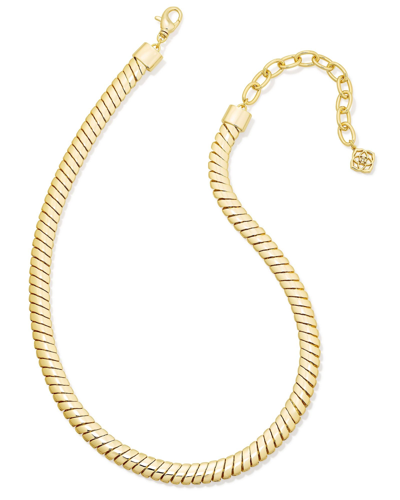 Kendra Scott Lex Chain Necklace Gold-Necklaces-Kendra Scott-FD 07/05/34, N00598GLD-The Twisted Chandelier