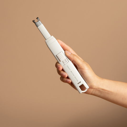 Slate White Large Rechargeable Electric Lighter-Sweet Water Decor-The Twisted Chandelier