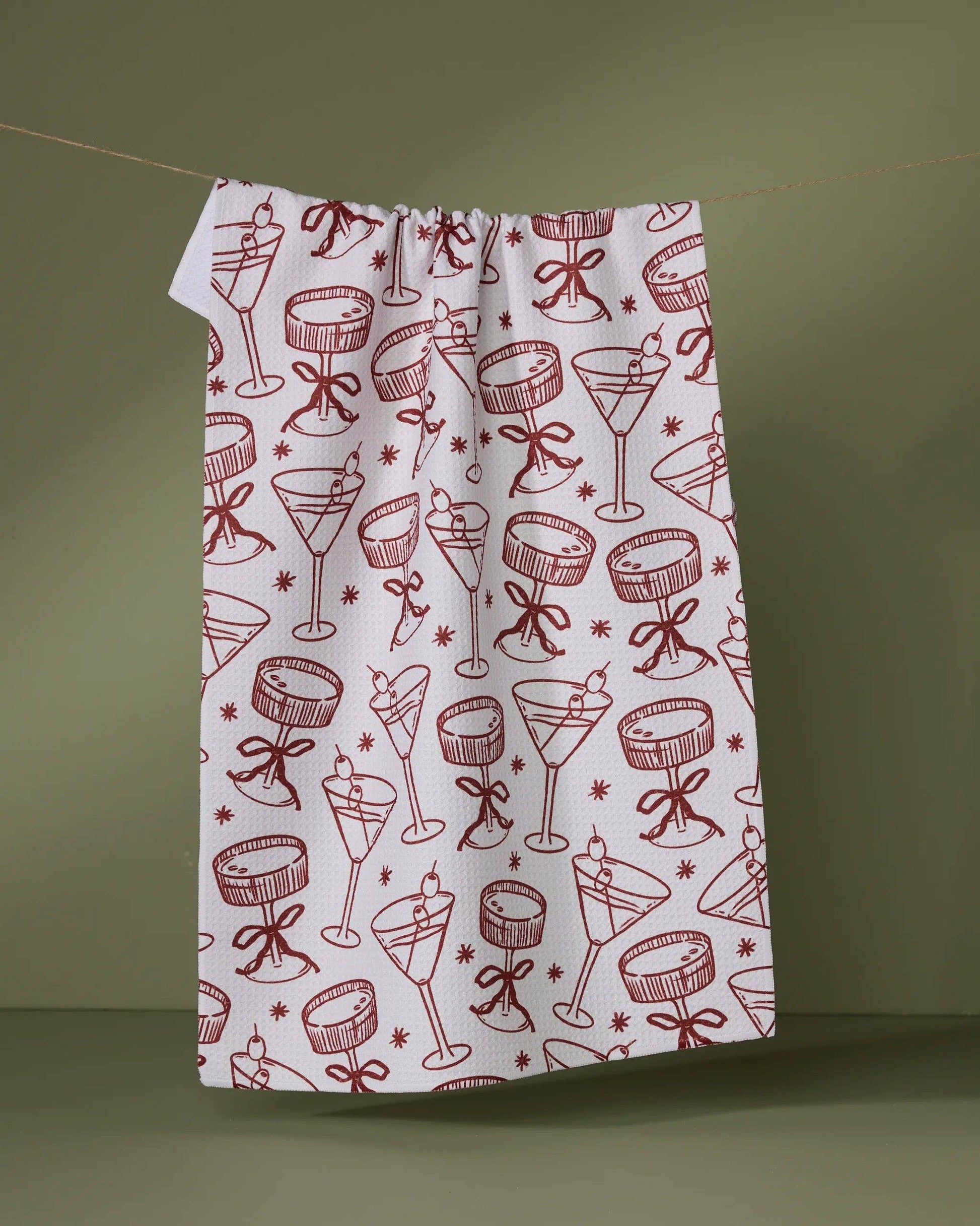 Soiree Tea Towel-Geometry-The Twisted Chandelier