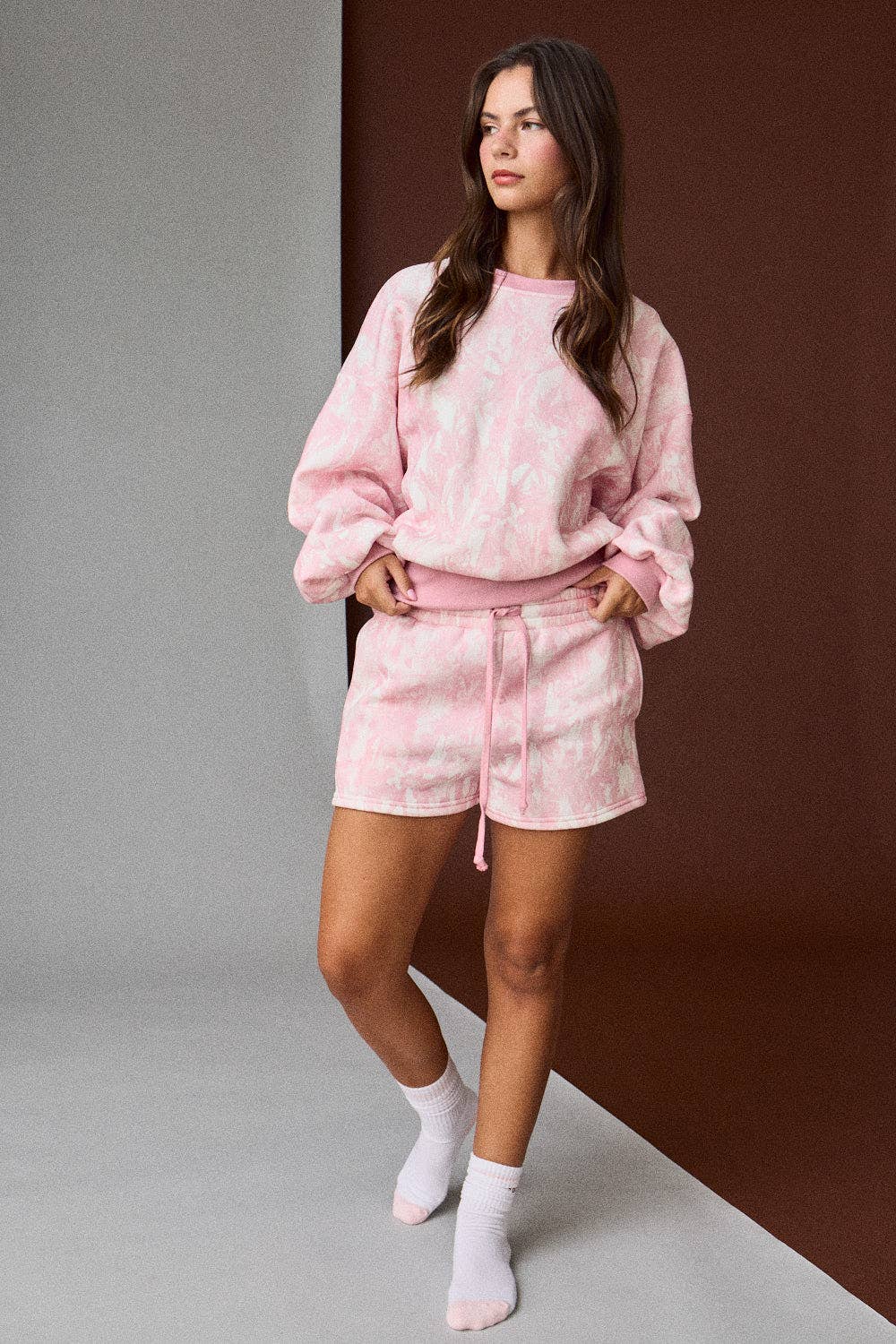 Riley Woodland Camo Crewneck Set-Papermoon-PX50791-The Twisted Chandelier