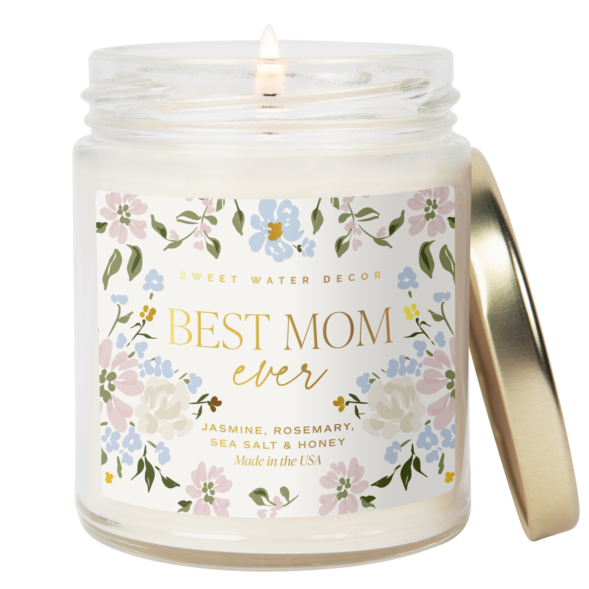 *NEW* Best Mom Ever 9 oz Soy Candle - Mother's Day Gifts-Sweet Water Decor-The Twisted Chandelier