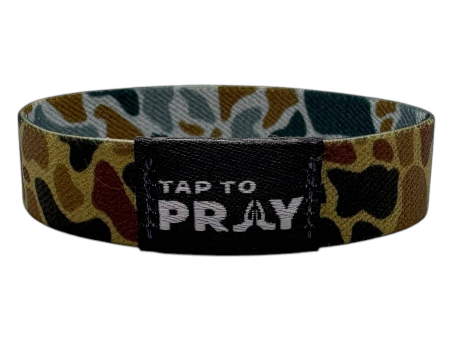 Tap To Pray™ Wristbands - River Rock Camo Sahara and Copper-Versible-The Twisted Chandelier