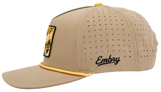 Tan Golf - Bull Red Patch-Embry Outdoors-The Twisted Chandelier