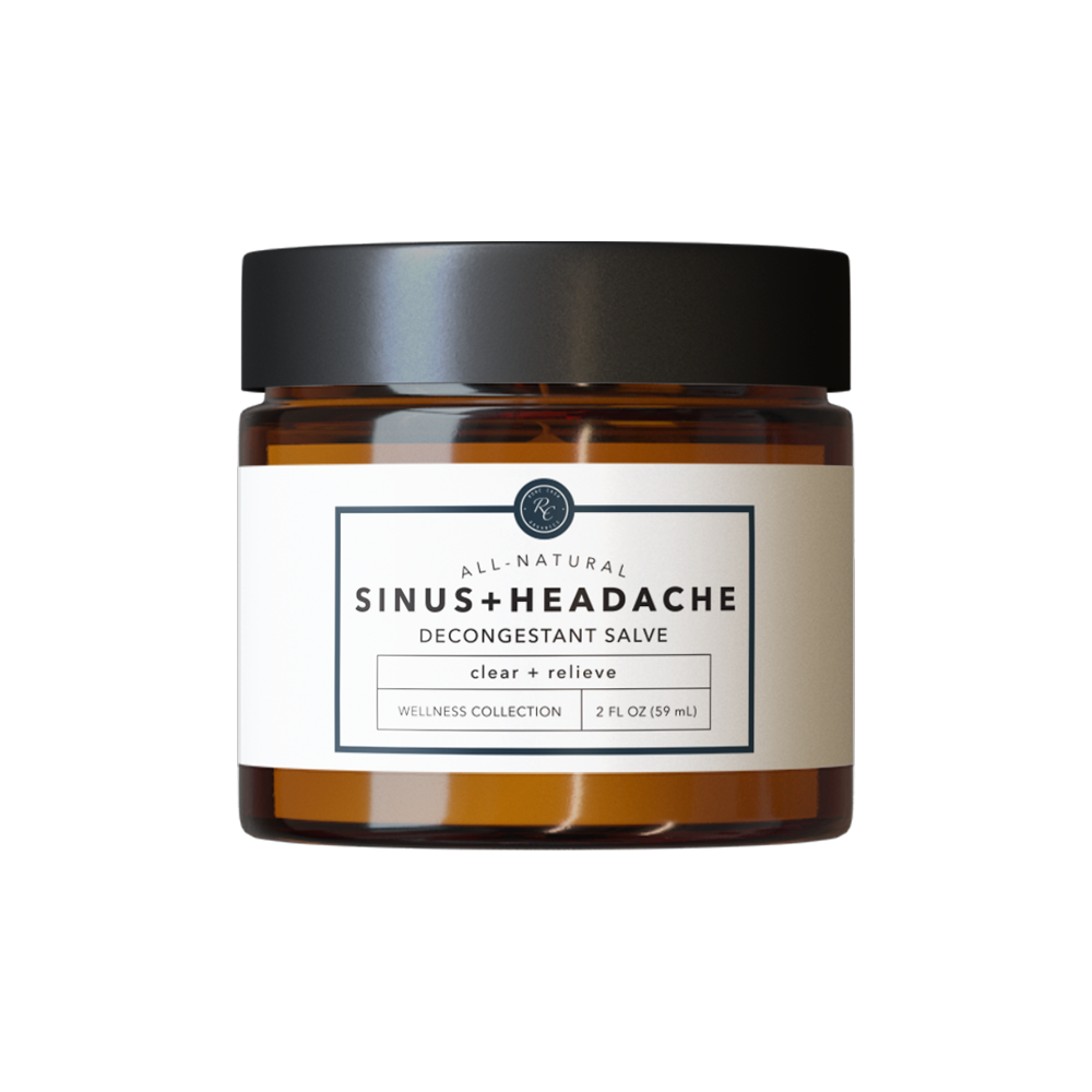 Rowe Casa Sinus + Headache Decongestant Salve | 2 oz-Rowe Casa Organics-The Twisted Chandelier