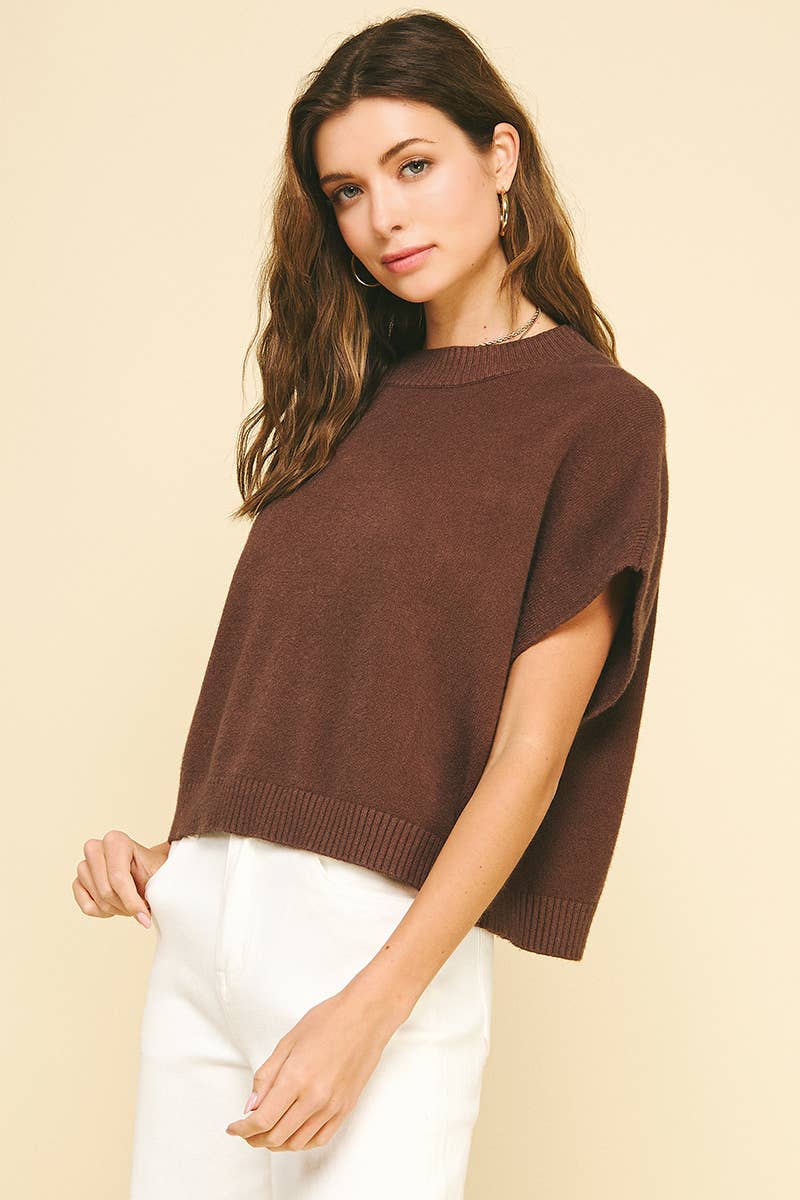 Marcie Dropped Shoulder Sweater Top-PINCH-FD 12/22/25,Tops Collection-The Twisted Chandelier