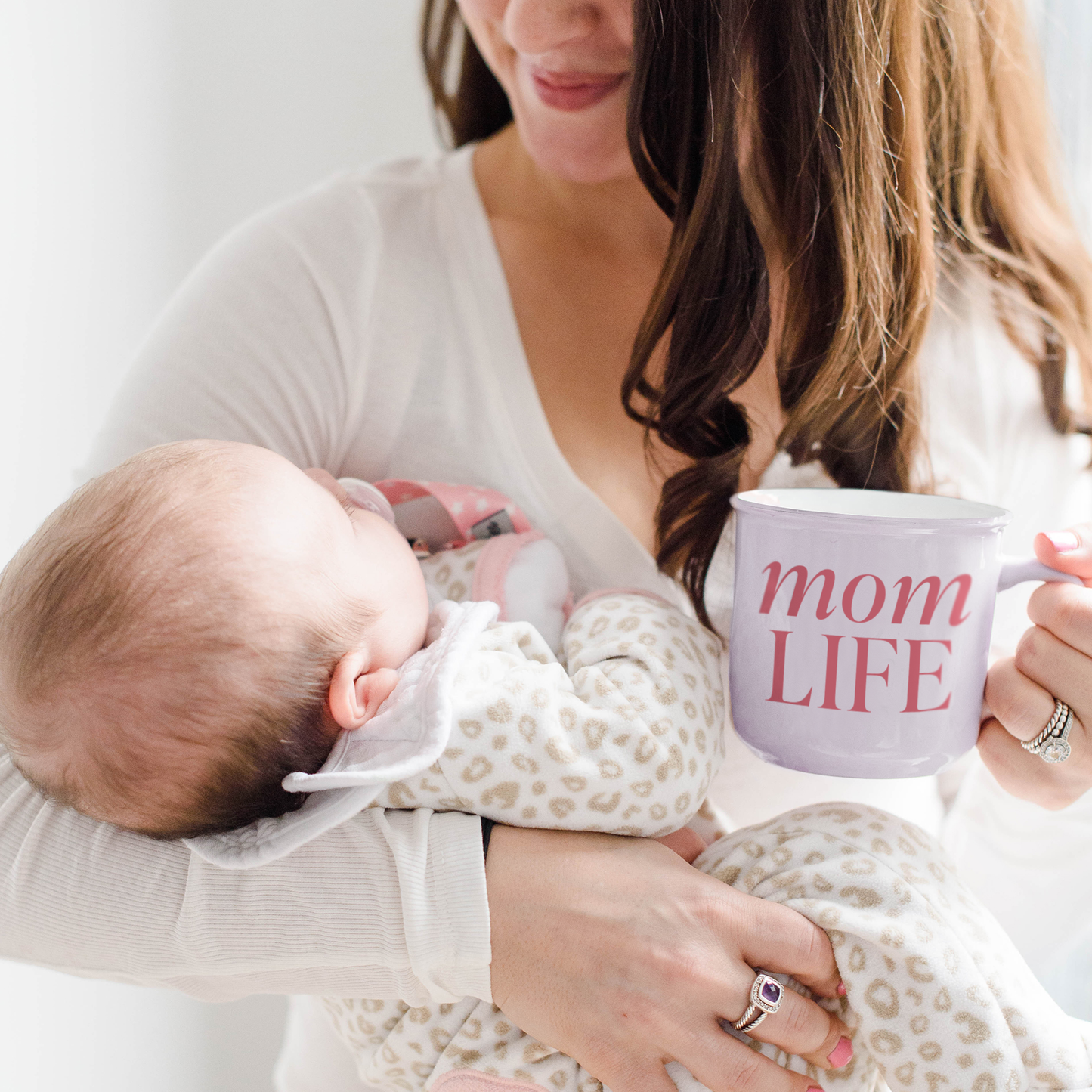 Mom Life 11 oz Campfire Coffee Mug - Home Decor & Gifts-Sweet Water Decor-FD 04/23/24-The Twisted Chandelier