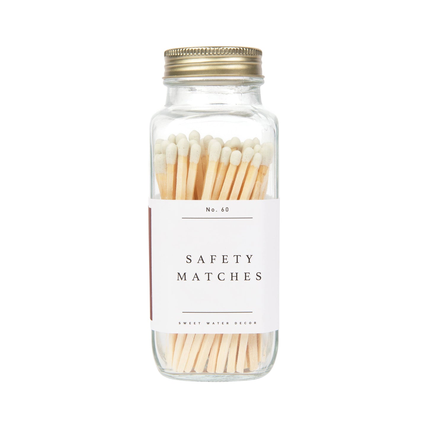 Safety Matches, White Tip - Home Decor & Gifts-Sweet Water Decor--The Twisted Chandelier