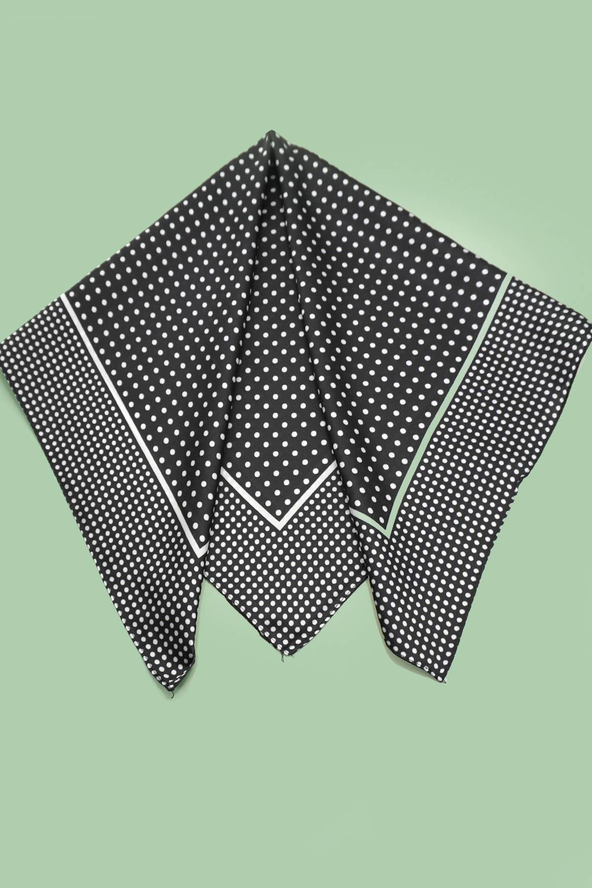 Large Polka Dot Print Bandana Scarf-JOSSLYN by wall to wall-The Twisted Chandelier