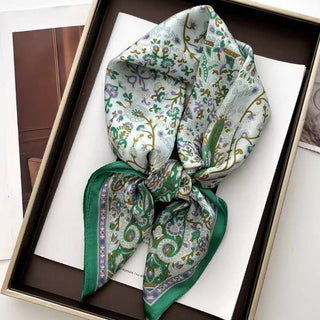 Vintage Paisley Print Bandana Scarf-JOSSLYN by wall to wall-The Twisted Chandelier
