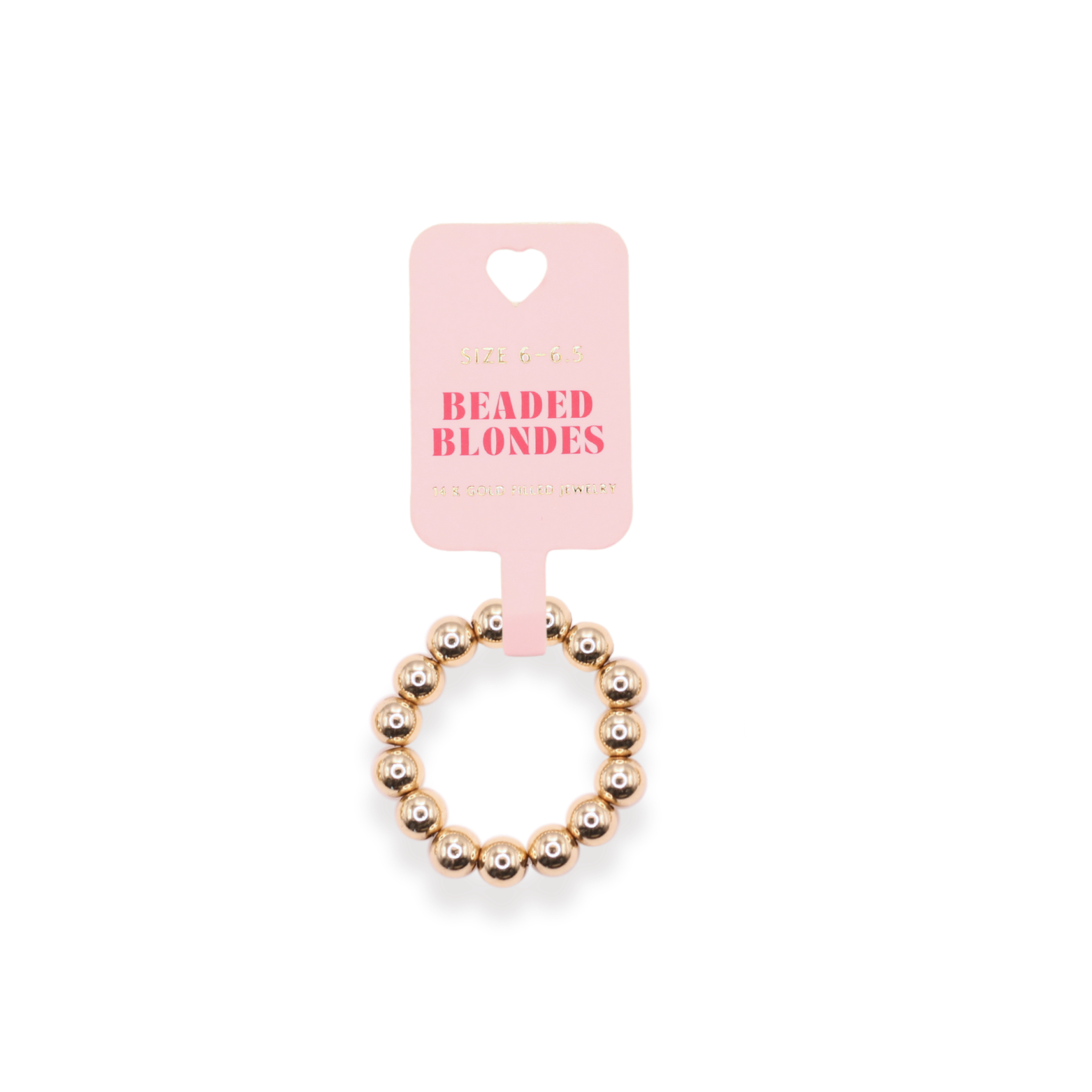 5MM Gold Beaded Ring-Beaded Blondes-The Twisted Chandelier