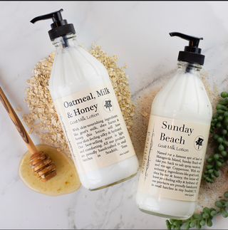 Simplified 16 oz Goat Milk Lotion-Simplified Soap-The Twisted Chandelier