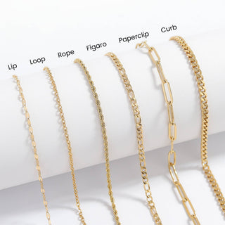 Gold Rope Chain Necklace-Necklace-WJW-The Twisted Chandelier