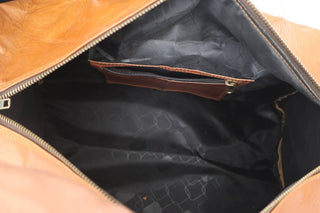 Genuine Leather Duffle Bag Weekender Overnight Gym Bag-Billion Brothers-Men's-The Twisted Chandelier