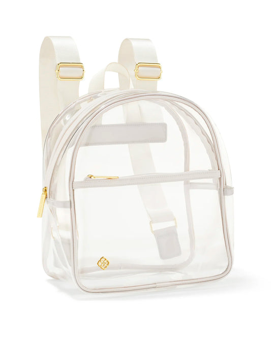 Kendra Scott Clear Back Pack Gold Clear-Backpack-Kendra Scott-A2112, BIN E3-The Twisted Chandelier