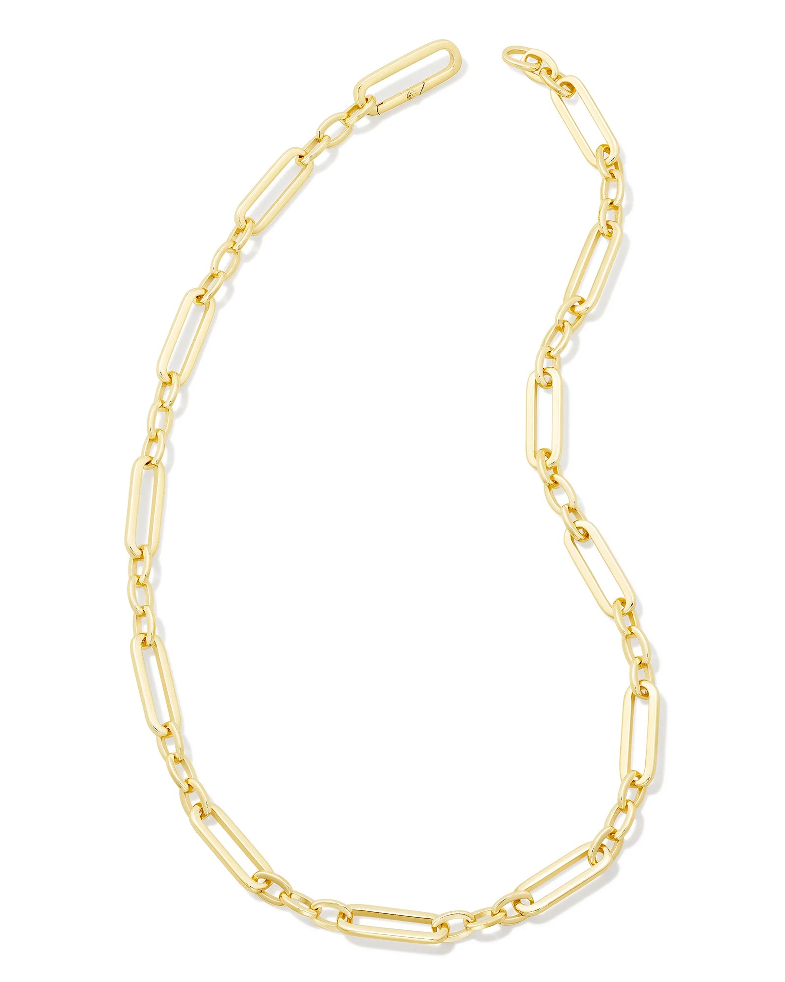 Kendra Scott Heather Link and Chain Necklace Gold-Necklaces-Kendra Scott-N00227GLD-The Twisted Chandelier