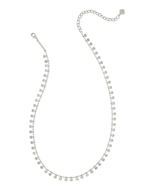 Kendra Scott Ivy Chain Necklace Silver-Necklaces-Kendra Scott-FD 06/18/24, N00588RHD-The Twisted Chandelier