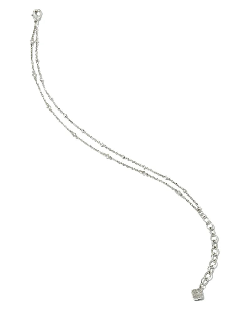 Kendra Scott Susie Anklet Silver-Anklets-Kendra Scott-A00001RHD-The Twisted Chandelier