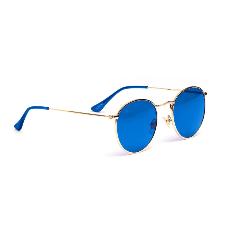 RainbowOPTX Sunglasses Round - Blue-Accessories-Rainbow Optx-Faire-The Twisted Chandelier