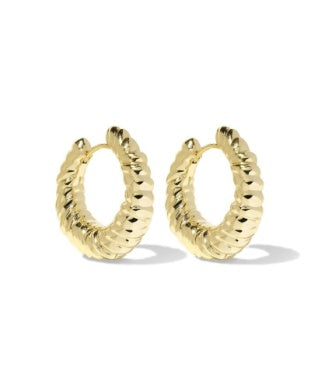 Kendra Scott Sandy Hoop Gold Earrings
