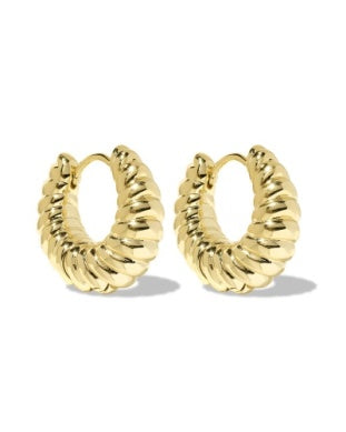 Kendra Scott Sandy Huggie Gold Earrings