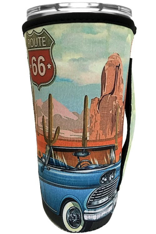 Route 66 Landscape 30 oz. Tumbler Drink Sleeve-Drink Sleeves-Blandice-SD2068-The Twisted Chandelier