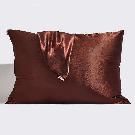 Satin Pillowcase - Chocolate-KITSCH--The Twisted Chandelier