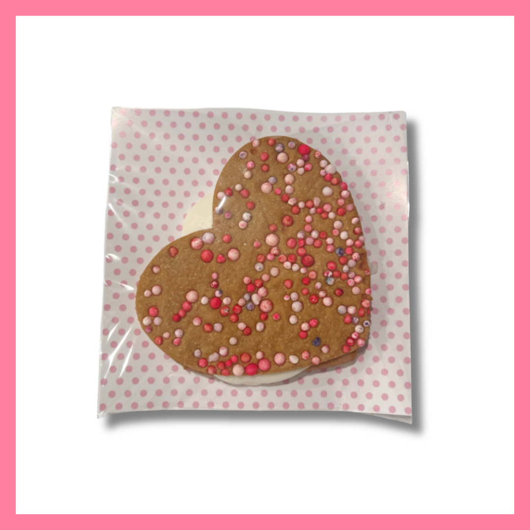 Large Heart Sammies - Valentine’s Colors-dog treat-Pup Pawtisserie--The Twisted Chandelier