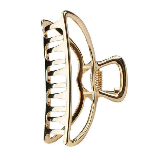 Kitsch Open Shape Claw Clip - Gold-KITSCH-Faire-The Twisted Chandelier